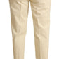 Dolce & Gabbana Elegant Mid Waist Tapered Trousers