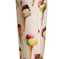 Dolce & Gabbana Elegant Silk Lounge Pants with Ice Cream Print