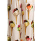 Dolce & Gabbana Elegant Silk Lounge Pants with Ice Cream Print