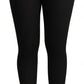 Dolce & Gabbana Elegant High Waist Cashmere-Silk Tights Pants