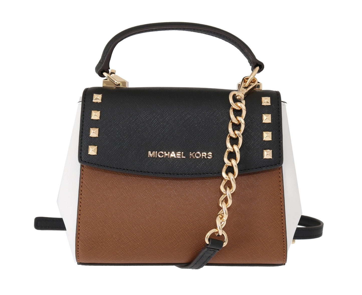 Michael Kors Chic Karla Leather Shoulder Bag