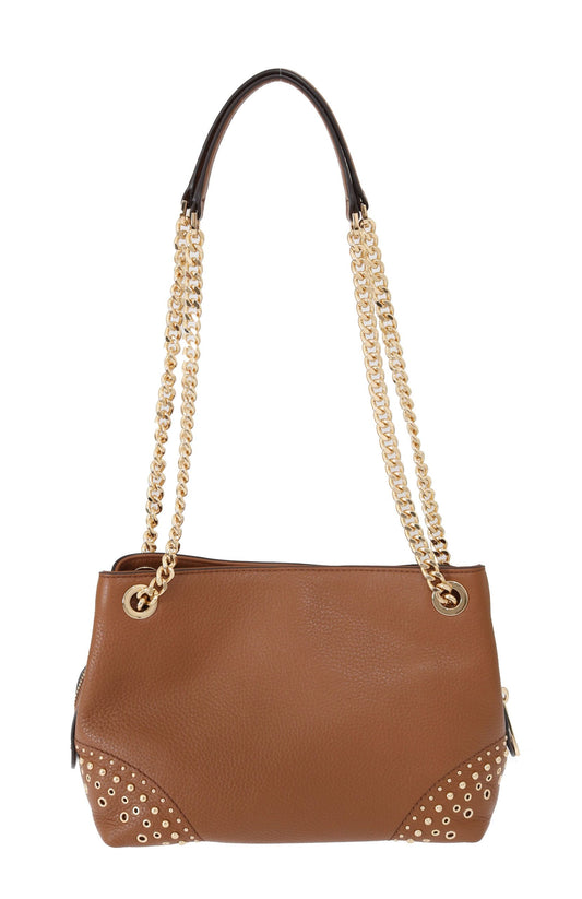 Michael Kors Chic Jet Set Leather Shoulder Bag