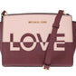 Michael Kors Elegant Bordeaux Selma Shoulder Bag