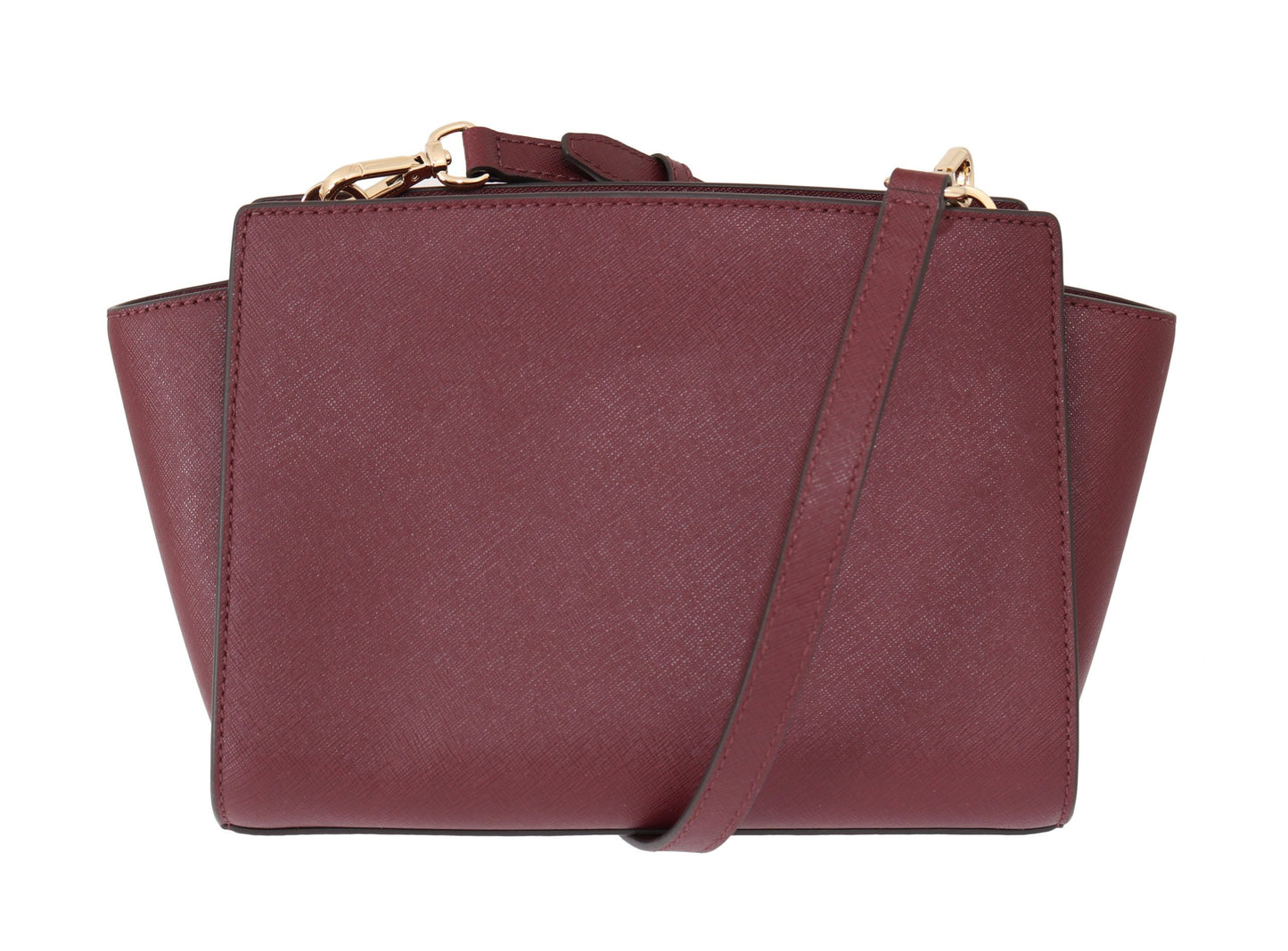 Michael Kors Elegant Bordeaux Selma Shoulder Bag