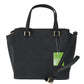 Kate Spade Elegant Black Leather Small Hadlee Shoulder Bag