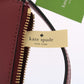 Kate Spade Elegant Bordeaux Leather Crossbody