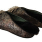 Paola D'Arcano Golden Enchantment Leather Flats