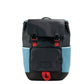 COACH Large Midnight Colorblock Smooth Leather Track Backpack Book Bag