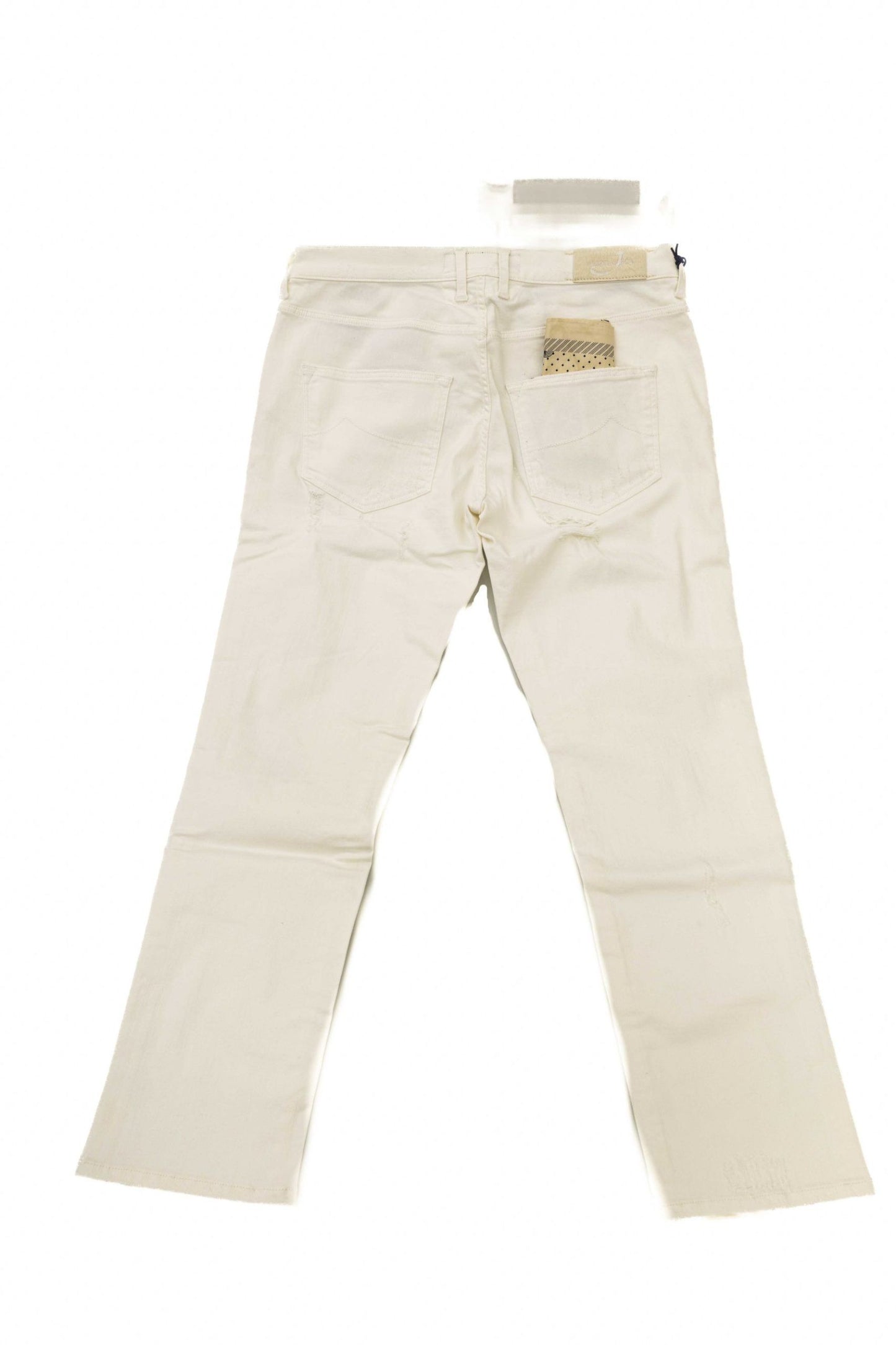 Jacob Cohen White Cotton Women Jeans