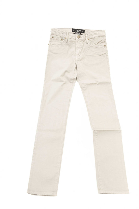 Jacob Cohen Silver Cotton Women Jeans