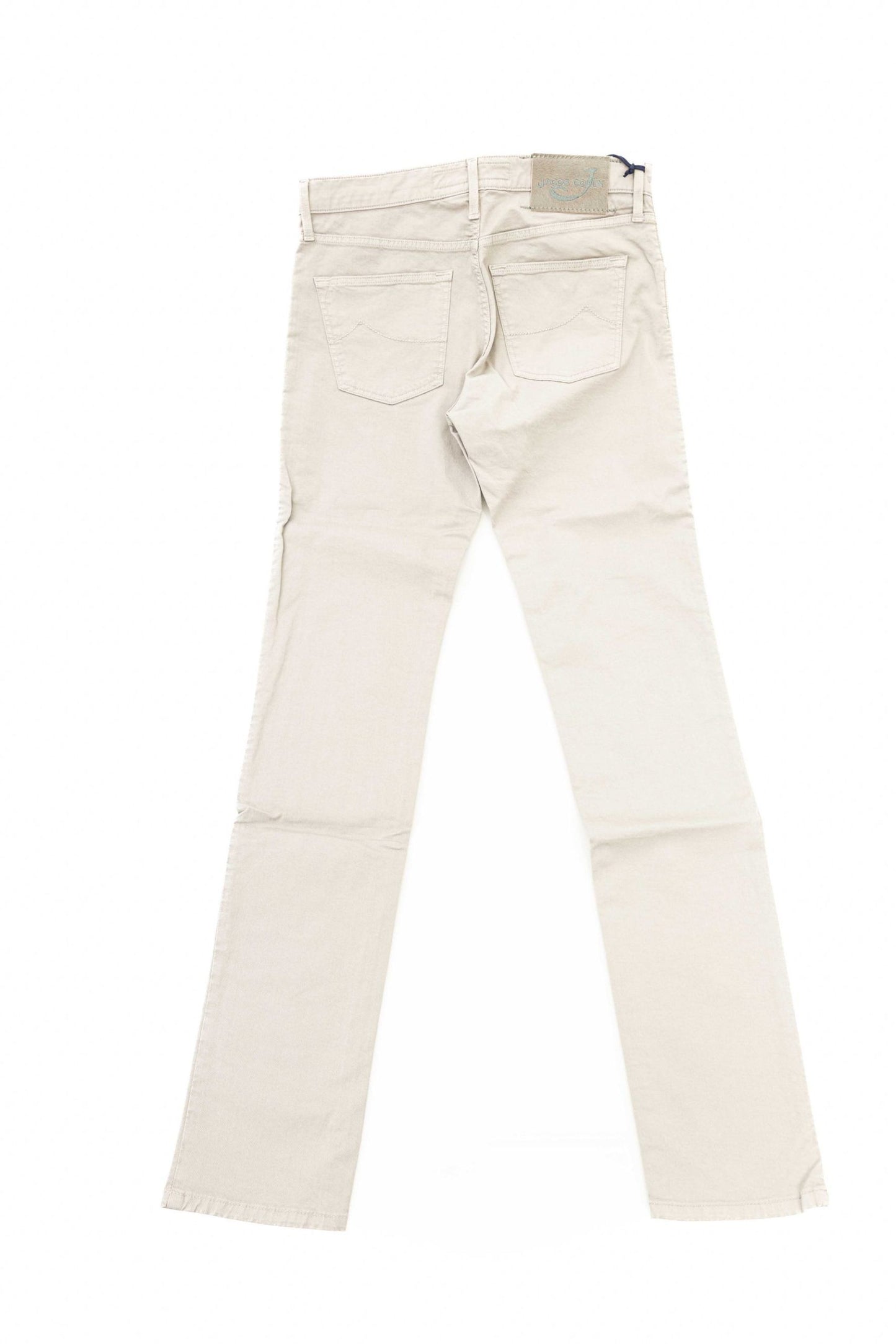 Jacob Cohen Silver Cotton Women Jeans