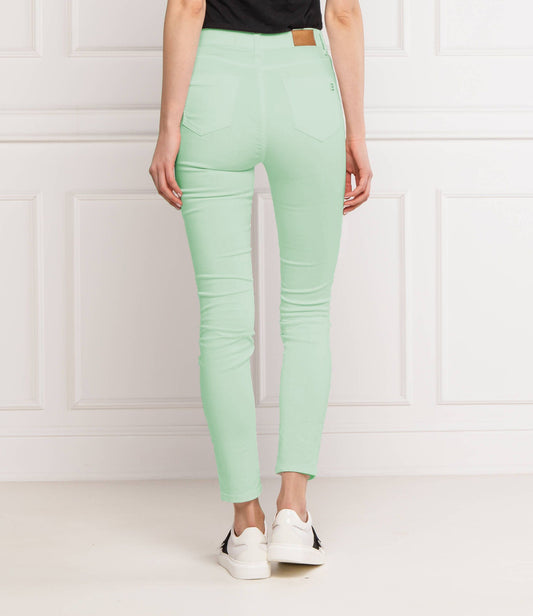 Silvian Heach Light Green Cotton Women Jeans