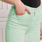 Silvian Heach Light Green Cotton Women Jeans