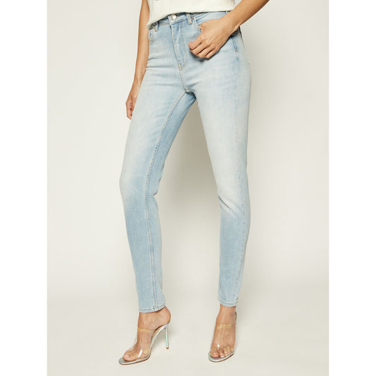 Silvian Heach Light Blue Cotton Women's Jean