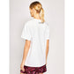 Silvian Heach Elegant White Felo Tee for Chic Style