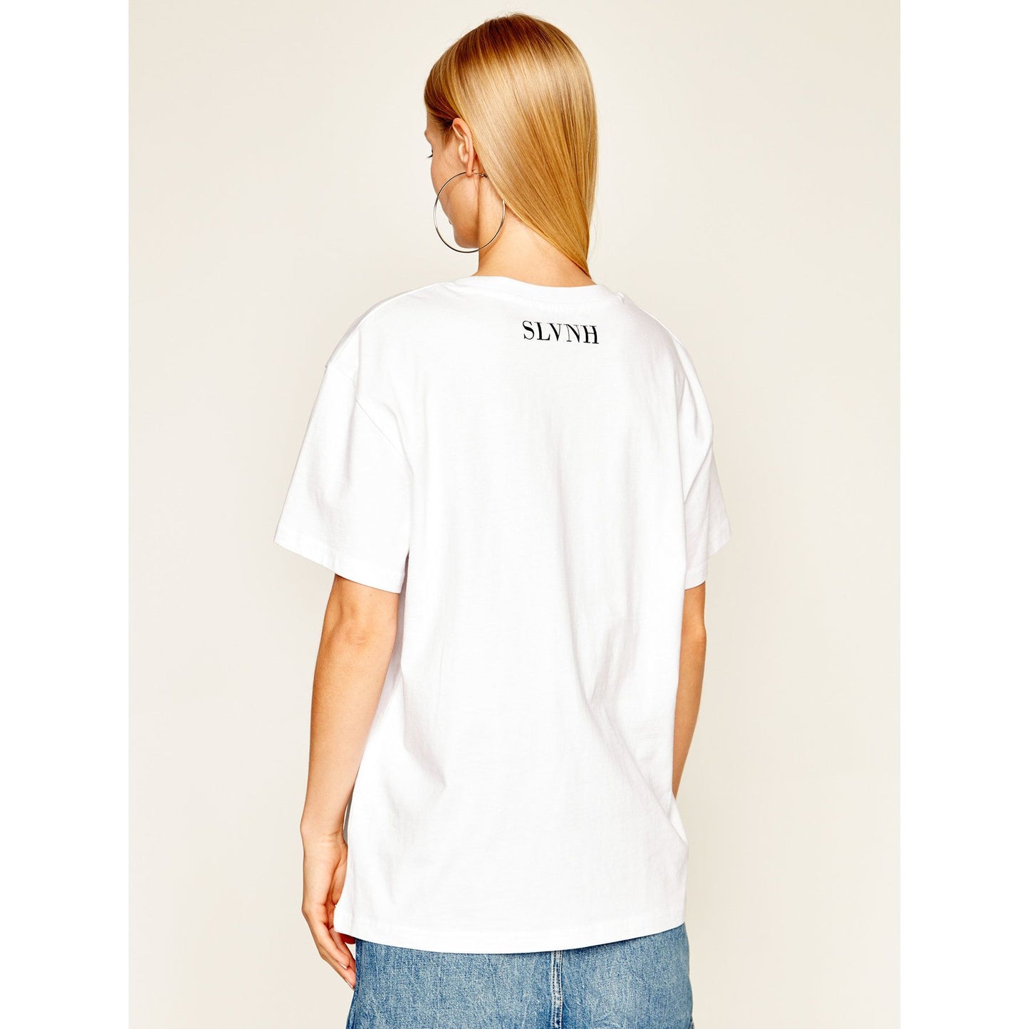 Silvian Heach White Cotton Women Top