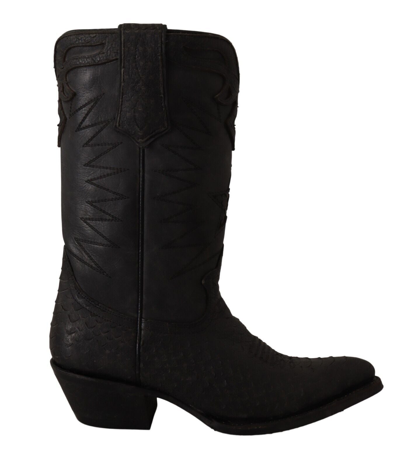 ASH Sleek Mid Calf Leather Boots