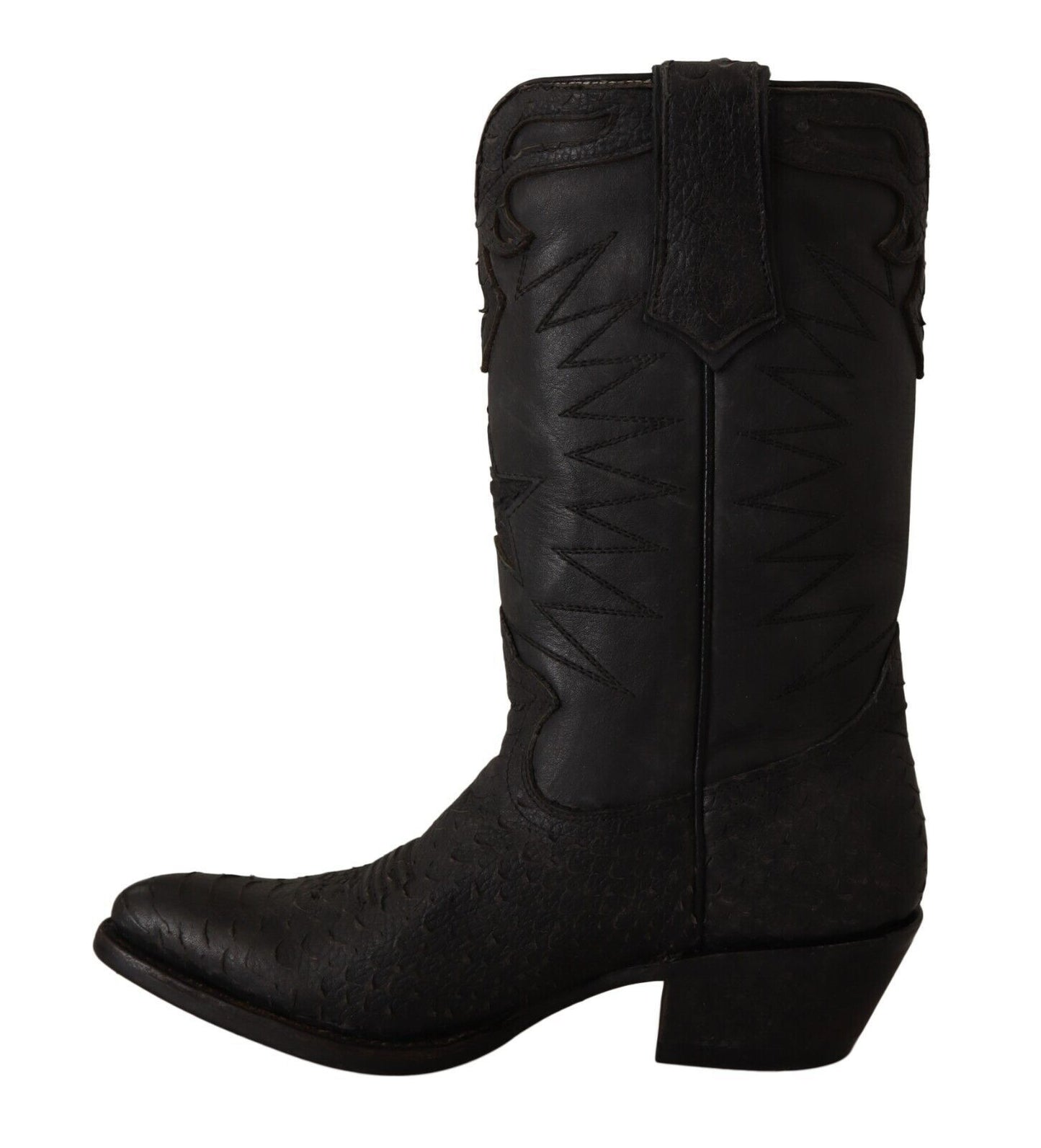 ASH Sleek Mid Calf Leather Boots