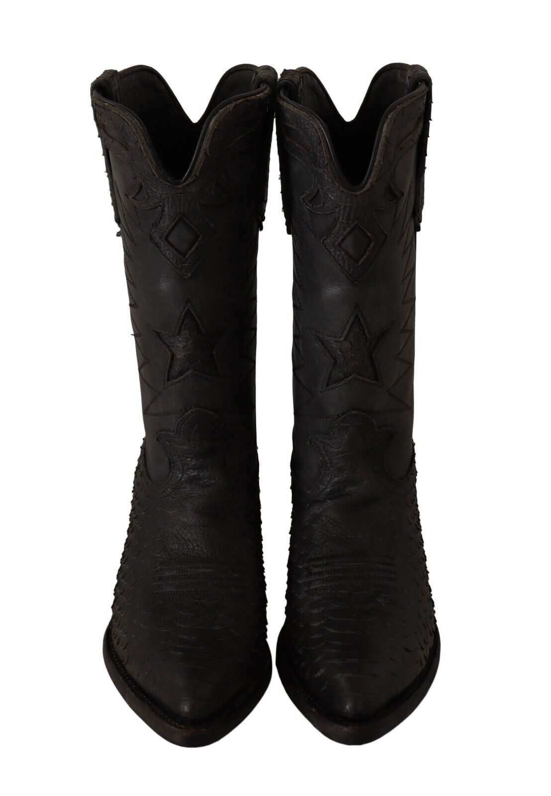 ASH Sleek Mid Calf Leather Boots