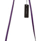 Dolce & Gabbana Elegant Purple Cross Body Clutch with Gold Accents