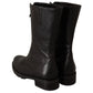 Patrizia Pepe Elegant Black Leather High Boots