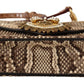 Dolce & Gabbana Exotic Python Devotion Shoulder Bag