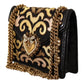 Dolce & Gabbana Chic Devotion Gold & Black Shoulder Bag