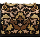 Dolce & Gabbana Chic Devotion Gold & Black Shoulder Bag