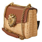 Dolce & Gabbana Elegant Beige Devotion Shoulder Bag