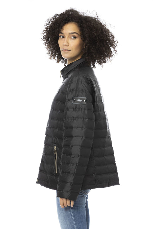 Baldinini Trend Black Polyester Women Jacket