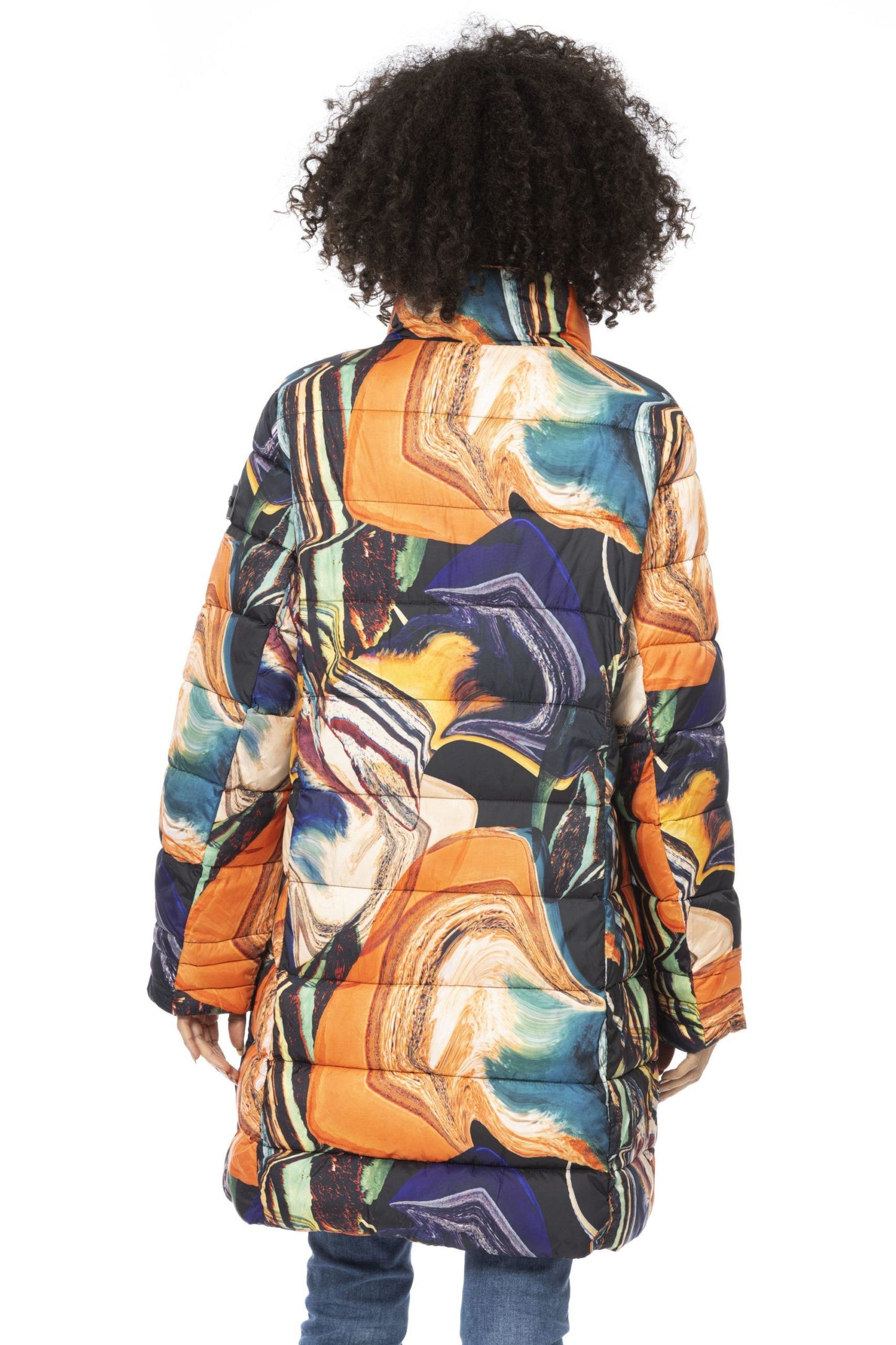 Baldinini Trend Multicolor Polyester Women Jacket