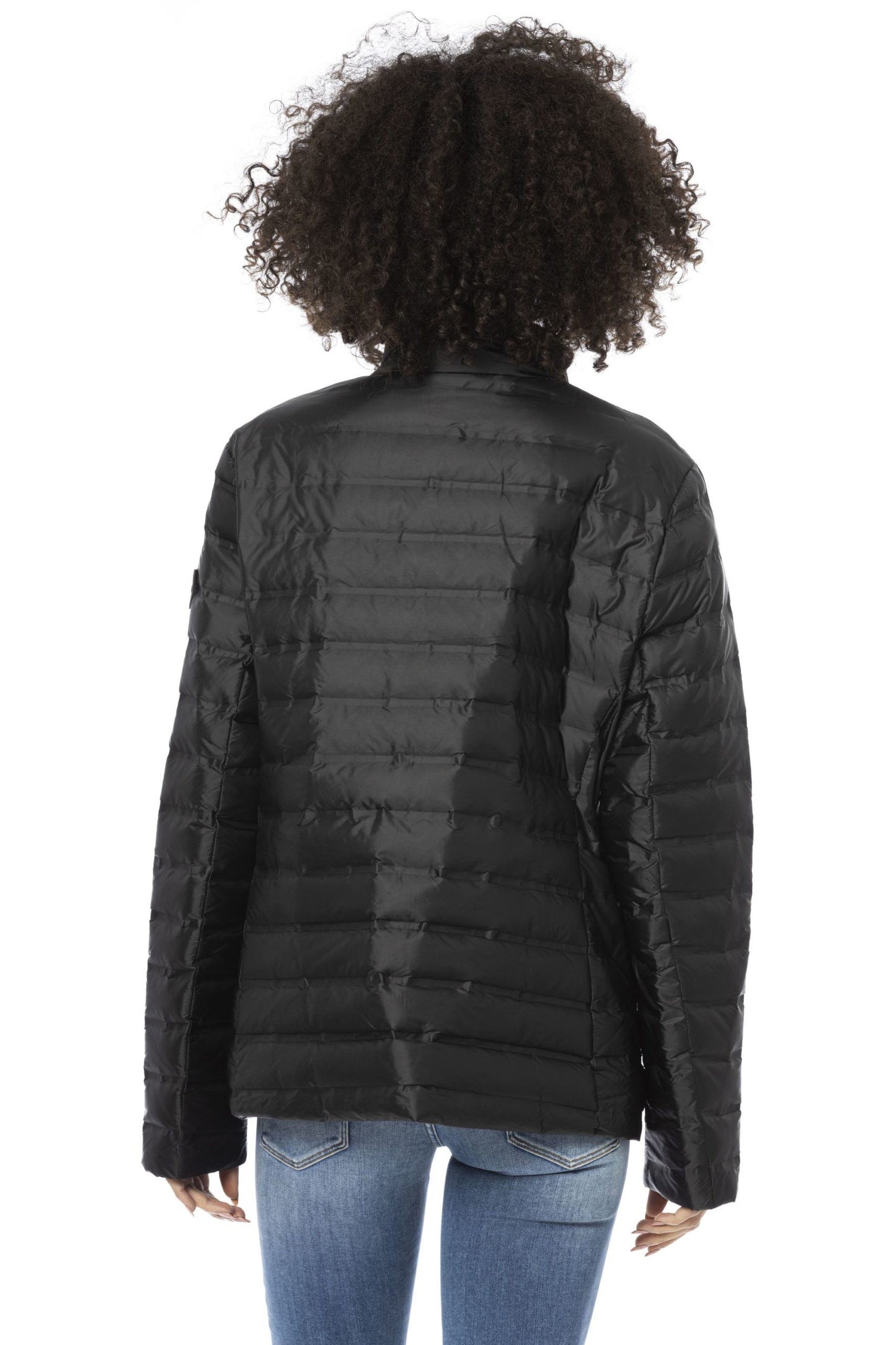 Baldinini Trend Black Polyester Women Jacket