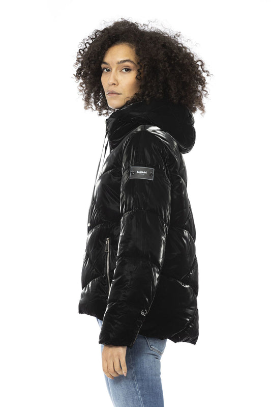 Baldinini Trend Black Polyester Women Jacket