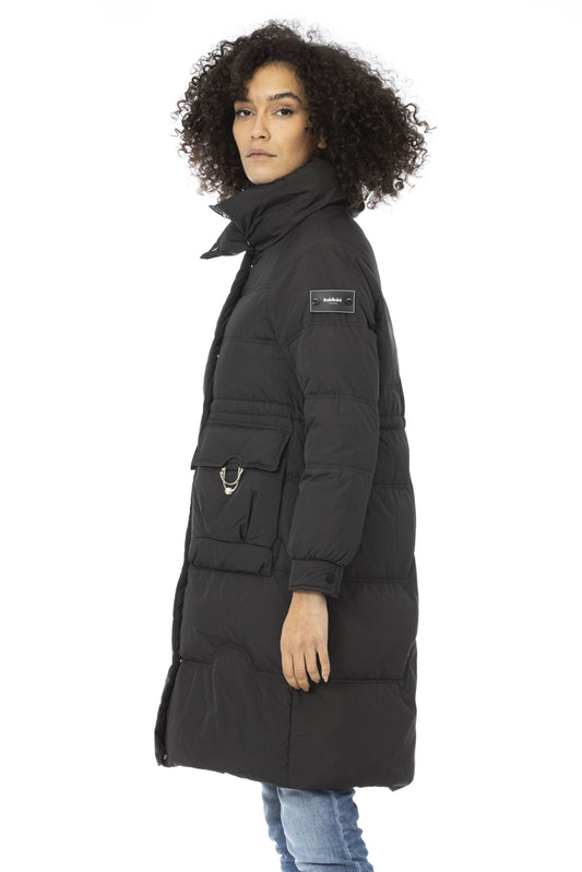 Baldinini Trend Black Polyester Women Jacket