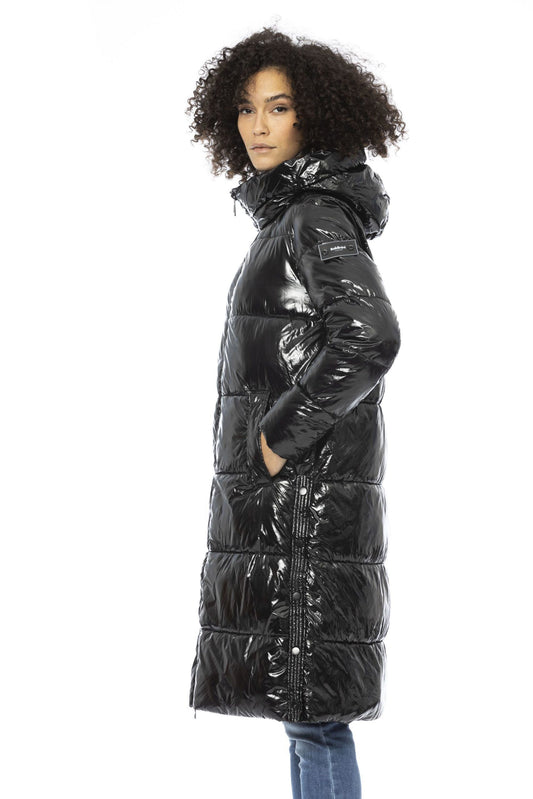 Baldinini Trend Black Polyester Women Jacket