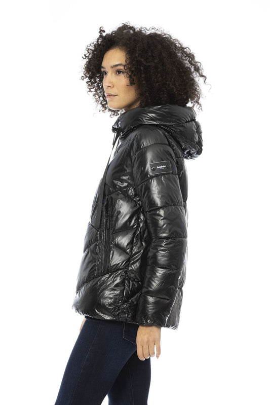 Baldinini Trend Black Polyester Women Jacket