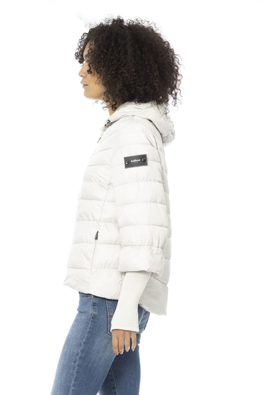 Baldinini Trend White Polyester Women Jacket