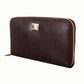 Dolce & Gabbana Elegant Bordeaux Leather Continental Wallet