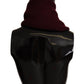 Dolce & Gabbana Elegant Cashmere Knit Scarf in Dark Red