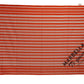 Dolce & Gabbana Elegant Striped Cotton Scarf with Logo Print