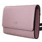 Dolce & Gabbana Elegant Pink Leather Bifold Wallet