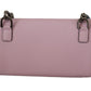 Dolce & Gabbana Elegant Pink Leather Bifold Wallet