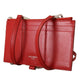 Dolce & Gabbana Elegant Red Leather Sling Wallet