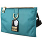 Dolce & Gabbana Chic Blue-Green Nylon Sling Wallet