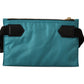 Dolce & Gabbana Chic Blue-Green Nylon Sling Wallet