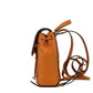 Michael Kors Phoebe XS Honeycomb Smooth Leather Flap Drawstring Backpack