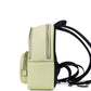 COACH Mini Court Pale Lime Pebbled Leather Shoulder Backpack Bag