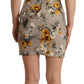 Dolce & Gabbana Elegant Floral Sheath Mini Dress