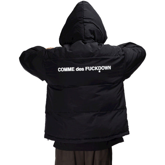 Comme Des Fuckdown Chic Padded Down Jacket with Hood