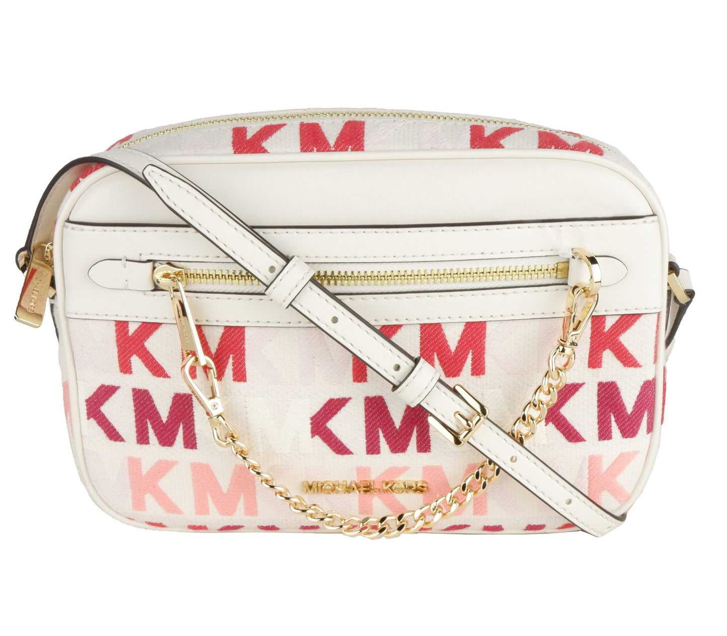 Michael Kors White Tessuto Women Crossbody Bag